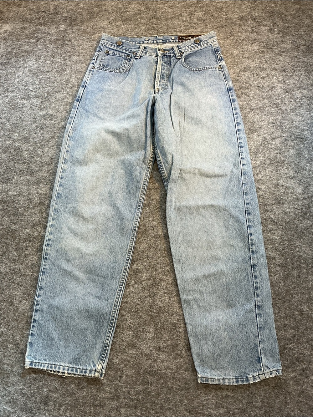GAP Vintage High Rise 90s Butterfly Relaxed Light Blue Jeans Size 30